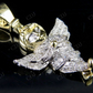 Iced Out VVS Moissanite Cherub Angel Charm Pendant Hip Hop Pendent CustomDiamJewel