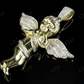 925 VVS Moissanite Praying Hands Angel Diamond Pendant Charm Hip Hop Pendent CustomDiamJewel