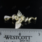 925 VVS Moissanite Praying Hands Angel Diamond Pendant Charm Hip Hop Pendent CustomDiamJewel
