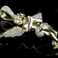 Sterling silver Moissanite Praying Angel Diamond Pendant Charm Hip Hop Pendent CustomDiamJewel