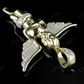 Sterling silver Moissanite Praying Angel Diamond Pendant Charm Hip Hop Pendent CustomDiamJewel