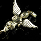 Sterling silver Moissanite Praying Angel Diamond Pendant Charm Hip Hop Pendent CustomDiamJewel