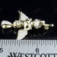 Sterling silver Moissanite Praying Angel Diamond Pendant Charm Hip Hop Pendent CustomDiamJewel