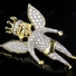 925 VVS Moissanite Angel Cherub Iced Pendant Hip Hop Pendent CustomDiamJewel