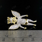 925 VVS Moissanite Angel Cherub Iced Pendant Hip Hop Pendent CustomDiamJewel