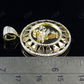 0.65 CTW Sterling Silver Moissanite Angel Crown Pendant Hip Hop Pendent CustomDiamJewel