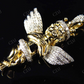 0.45 CTW VVS Moissanite Crowned Angel Pendant Hip Hop Pendent CustomDiamJewel