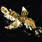 0.45 CTW VVS Moissanite Crowned Angel Pendant Hip Hop Pendent CustomDiamJewel