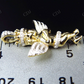 0.45 CTW VVS Moissanite Crowned Angel Pendant Hip Hop Pendent CustomDiamJewel