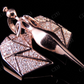 925 Sterling Silver Moissanite Real Diamond Angel Pendant Hip Hop Pendent CustomDiamJewel