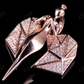 925 Sterling Silver Moissanite Real Diamond Angel Pendant Hip Hop Pendent CustomDiamJewel