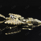 925 Sterling Silver Moissanite Simulated Diamond Angel Pendant Hip Hop Pendent CustomDiamJewel