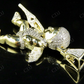 0.92 CTW 925 Sterling Silver Moissanite Angel Men's Charm Pendant Hip Hop Pendent CustomDiamJewel