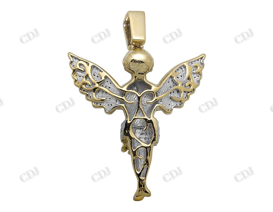 925 Sterling Silver Moissanite Praying Hands Angel Diamond Pendant Hip Hop Pendent CustomDiamJewel