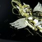 Sterling Silver Moissanite Devil Angel Diamond Pendant Charm Hip Hop Pendent CustomDiamJewel