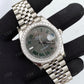 Full White Rolex Jubilee Ballet 1 Row On Bezel Moissanite Diamond Set Hip Hop Watch hip hop jewelry CustomDiamJewel