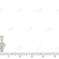 Sterling Silver Moissanite Two Tone Angel Cross Diamond Pendant Hip Hop Pendent CustomDiamJewel