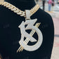 Custom Hip Hop Fashion jewelry Moissanite Diamond Pendant  customdiamjewel   