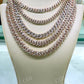 Rapper Hip Hop Iced Out Diamond Miami Cuban Link Chain  customdiamjewel   