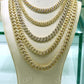Round VVS Moissanite Miami Cuban Chain fully Iced Out Chain  customdiamjewel   
