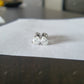 1.00 CTW Pear Cut lab-Grown Solitaire Stud Earrings