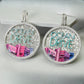 Ocean Drive Ice Out Sterling Silver Necklace hip hop jewelry CustomDiamJewel   