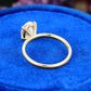 S925 Oval Cut Lab Grown Diamond Ring