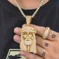 Hip Hop Iced Out Religious Jesus Pendant hip hop jewelry CustomDiamJewel