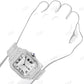 High Quality Cartier Santos Iced Out Watch customdiamjewel