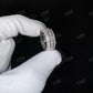 Iced out Brilliant Cut Moissanite Men's Ring hip hop jewelry CustomDiamJewel   