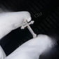 Sterling Silver VVS Cross Pendants For Women hip hop jewelry customdiamjewel   
