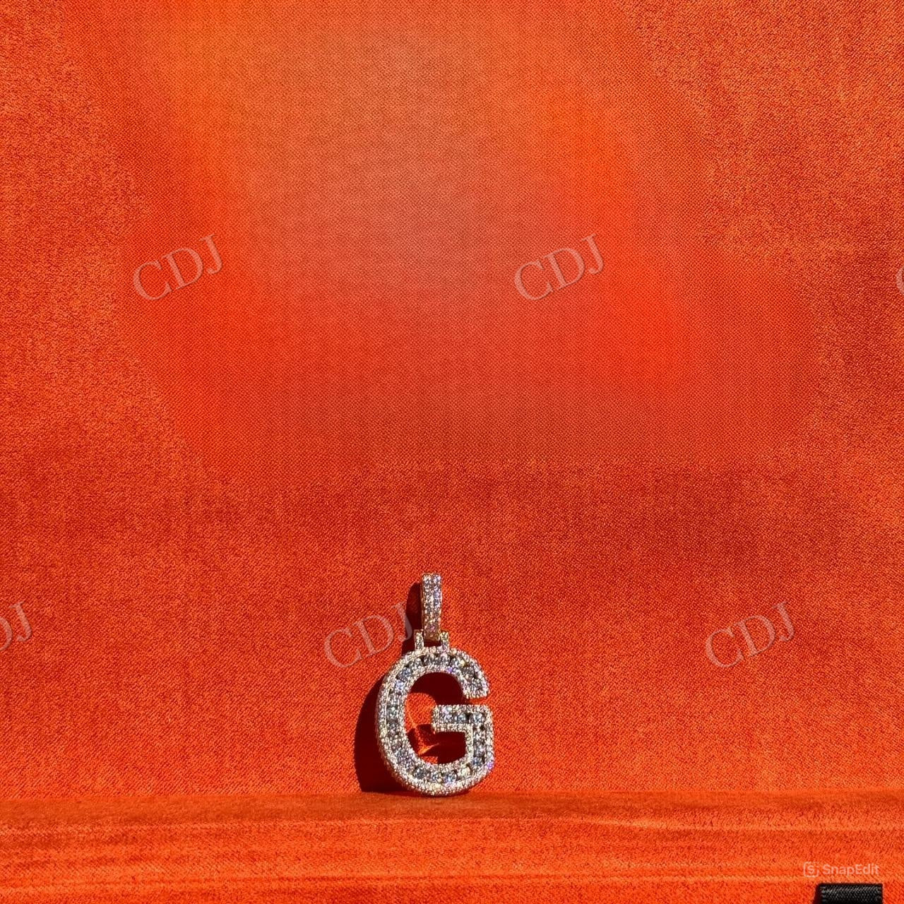Customized Alphabet Letter G Pendant hip hop jewelry customdiamjewel   