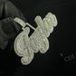 Hip Hop Moissanite Diamond TAYLOR Pendant customdiamjewel