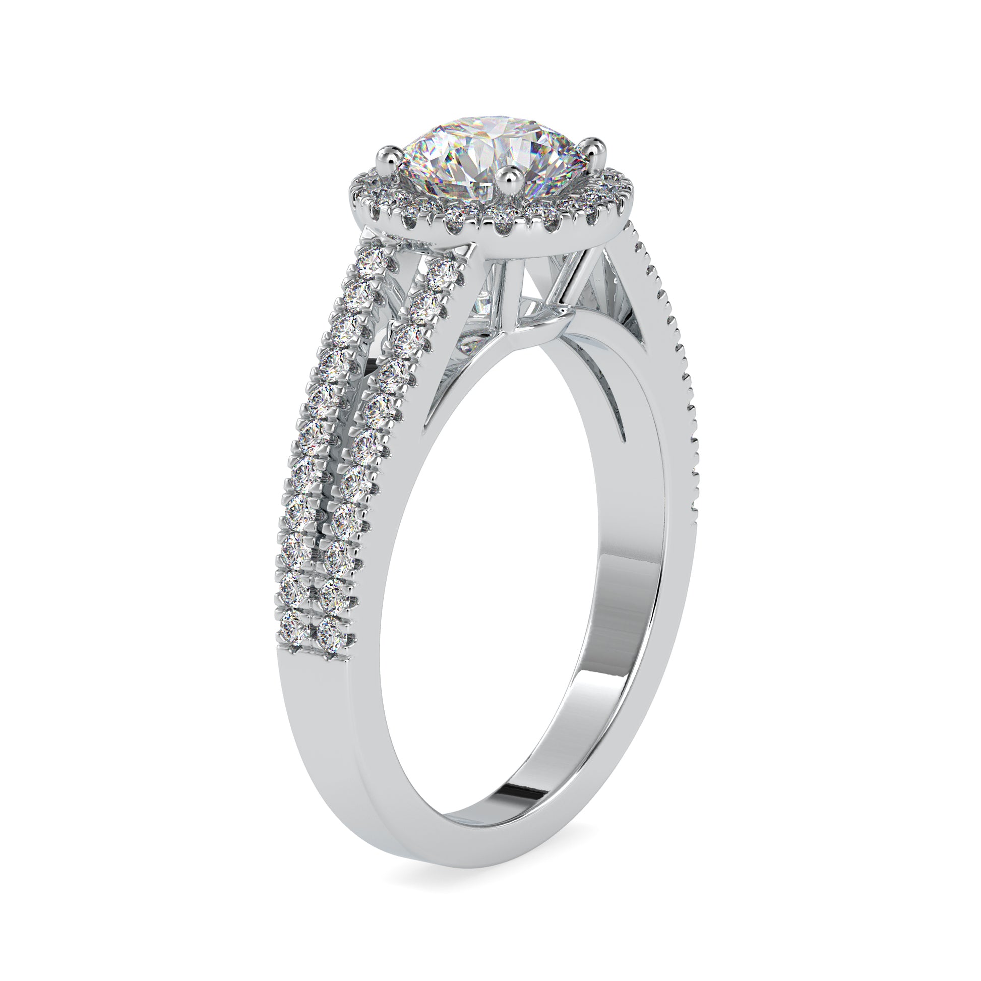 1.64CT Cluster Diamond Ring  customdiamjewel   