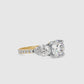 5.84CTW Round Diamond Engagement Ring