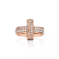 0.54 CTW Natural Diamond Bar Engagement Ring