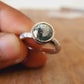 Blue or Green 2 CT Portuguese Cut Moissanite Bezel Set Engagement Ring  customdiamjewel   