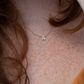 Personalized Letter Baguette Moissanite Diamond Pendant