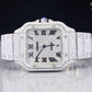 Cartier Full Diamond Hip Hop Wrist Watch (21CT)