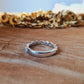 0.55CTW Marquise and Round Cut Half Eternity Wedding Band