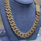 Miami Cuban Link Chain Hip Hop Necklace customdiamjewel