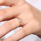14k Solid Gold Baguette Diamond Solitaire Wedding Ring  customdiamjewel   