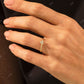 0.06CTW Earth Mine Diamond Tiny Promise Ring  customdiamjewel   