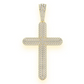 8.50CTW Bubbly Cross Round Diamond Pendant  customdiamjewel   
