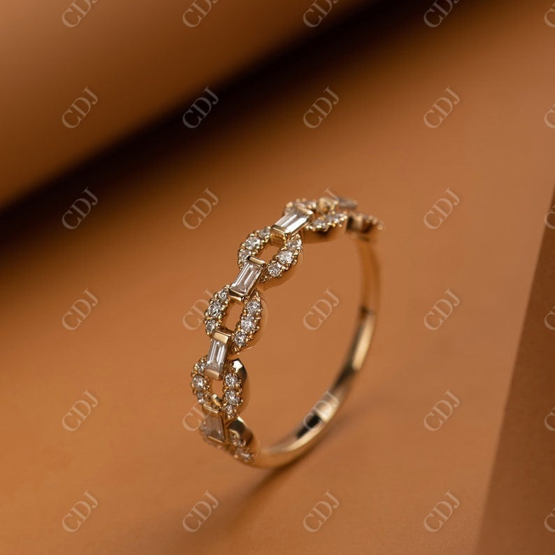 0.42CTW Lab Grown Diamond Wedding Band  customdiamjewel   