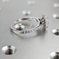 2.0CT Round Halo Moissanite Engagement Ring  customdiamjewel   