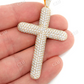 8.50CTW Bubbly Cross Round Diamond Pendant  customdiamjewel   