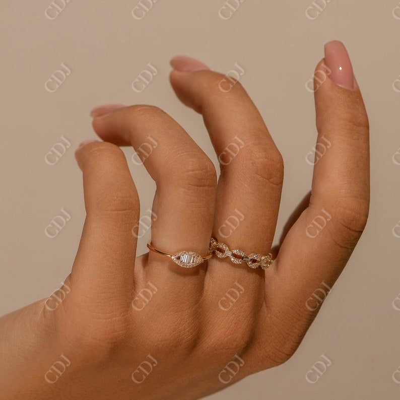 0.42CTW Lab Grown Diamond Wedding Band  customdiamjewel   
