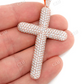 8.50CTW Bubbly Cross Round Diamond Pendant  customdiamjewel   