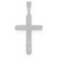 8.50CTW Bubbly Cross Round Diamond Pendant  customdiamjewel   